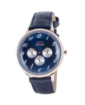Men Classic Quartz Analog Watch SLAZENGER SL.9.6135.2.01 Blue Dial 44mm image 1