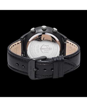 Men Klasické Quartz Analog Watch Chronograph PAUL HEWITT PH-C-B-BSS-2M Černá Dial 42mm image 1