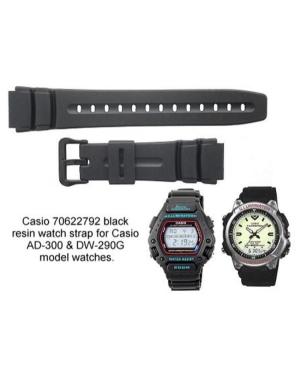 Watch Strap CASIO 70622792 Black 19 mm Juoda 24 mm image 3