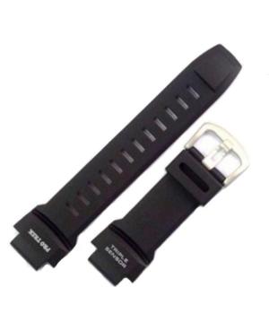 Watch Strap CASIO 10412702 Black 18 mm Schwarz 27 mm