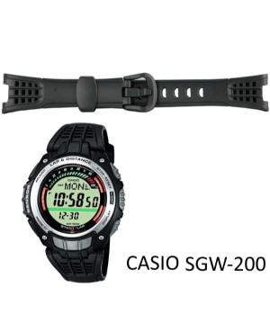 Watch Strap CASIO 10314276 Black 26 mm Juoda 12 mm image 1