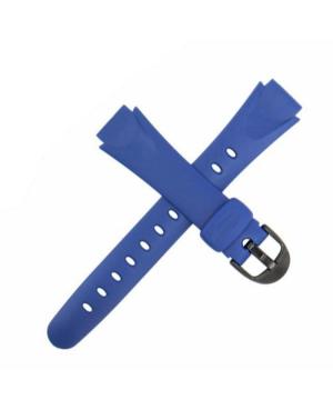 Watch Strap CASIO 10128140 Blue 14 mm Blau 19 mm image 6