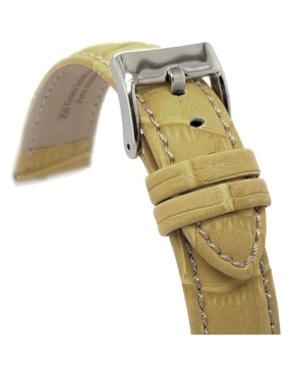 Watch Strap Diloy 378EA.30.17 Yellow Gelb 30 mm image 2