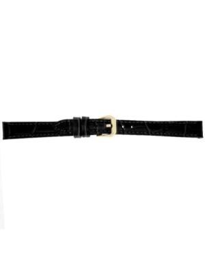 Watch Strap CONDOR Aligator Grain Extra Long 305L.01.12.Y Black 12 mm