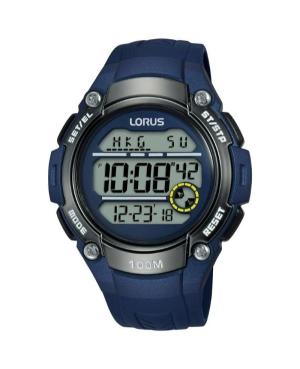 Men Sports Japan Quartz Digital Watch Alarm LORUS R2329MX-9 Silver color Dial 46mm