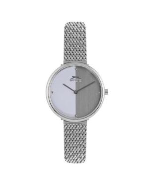 Women Klassisch Quartz Analog Watch SLAZENGER SL.9.6230.3.03 Silver color Dial 33mm
