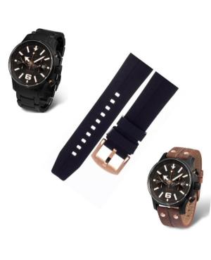 VOSTOK EUROPE VE-EXS.SL.01.24.RG Силикон Чёрный 24 мм изображение 1