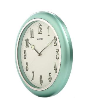 RHYTHM CMG728NR05 Wall clock Plastic Plastik Tworzywo Sztuczne Zielony image 4