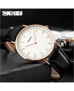 Мужские Fashion Наручные Часы SKMEI 1181 black leather изображение 1