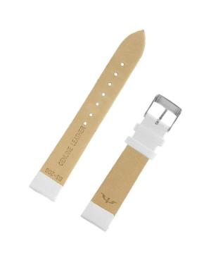 Watch Strap BISSET BS206.18 White Weiß 18 mm image 3