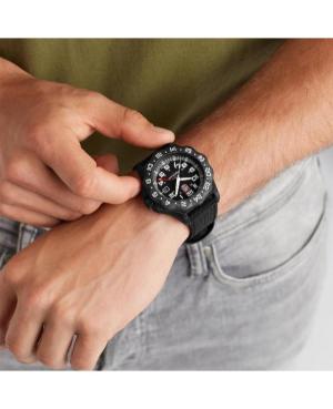 Men Diver Luxury Swiss Quartz Analog Watch LUMINOX XA.6441 Black Dial 44mm image 5