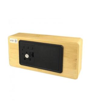 Электрические светодиодные часы Lexinda EC-W011B Пластик Wood Бук изображение 1