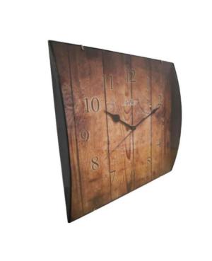 ADLER 30171 DARK WOOD Настенные кварцевые часы Пластик изображение 2