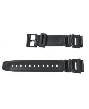 Watch Strap CASIO 10018051 Black 18 mm Juoda 22 mm image 4