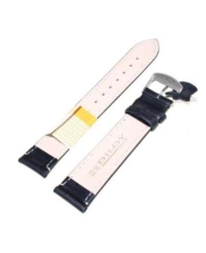 Watch Strap Diloy 421.01.16 Skóra czarny Skórzany Czarny 16 mm image 2