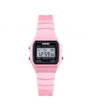 Men Sports Functional Quartz Digital Watch Alarm SKMEI 1460 PK Silver color Dial 26mm