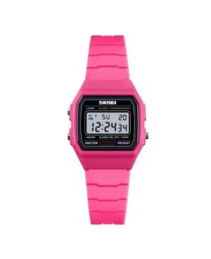 Men Sports Functional Quartz Digital Watch Alarm SKMEI 1460RS Schwarz Dial 26mm