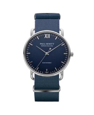Men Klasické Quartz Analog Watch PAUL HEWITT PH-W-0511 Modrá Dial