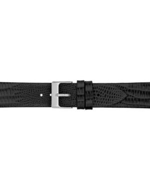 Watch Strap ACTIVE ACT.1348.01.20.W Leather Black Juoda 20 mm image 2