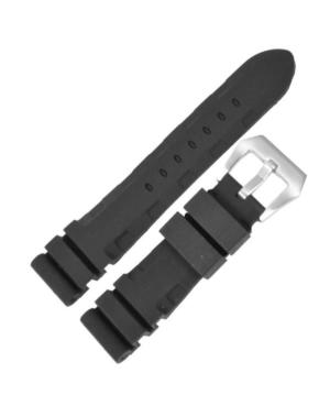 ACTIVE ACT.SL.JD1611.01.24.W strap Silicone Black 24 mm