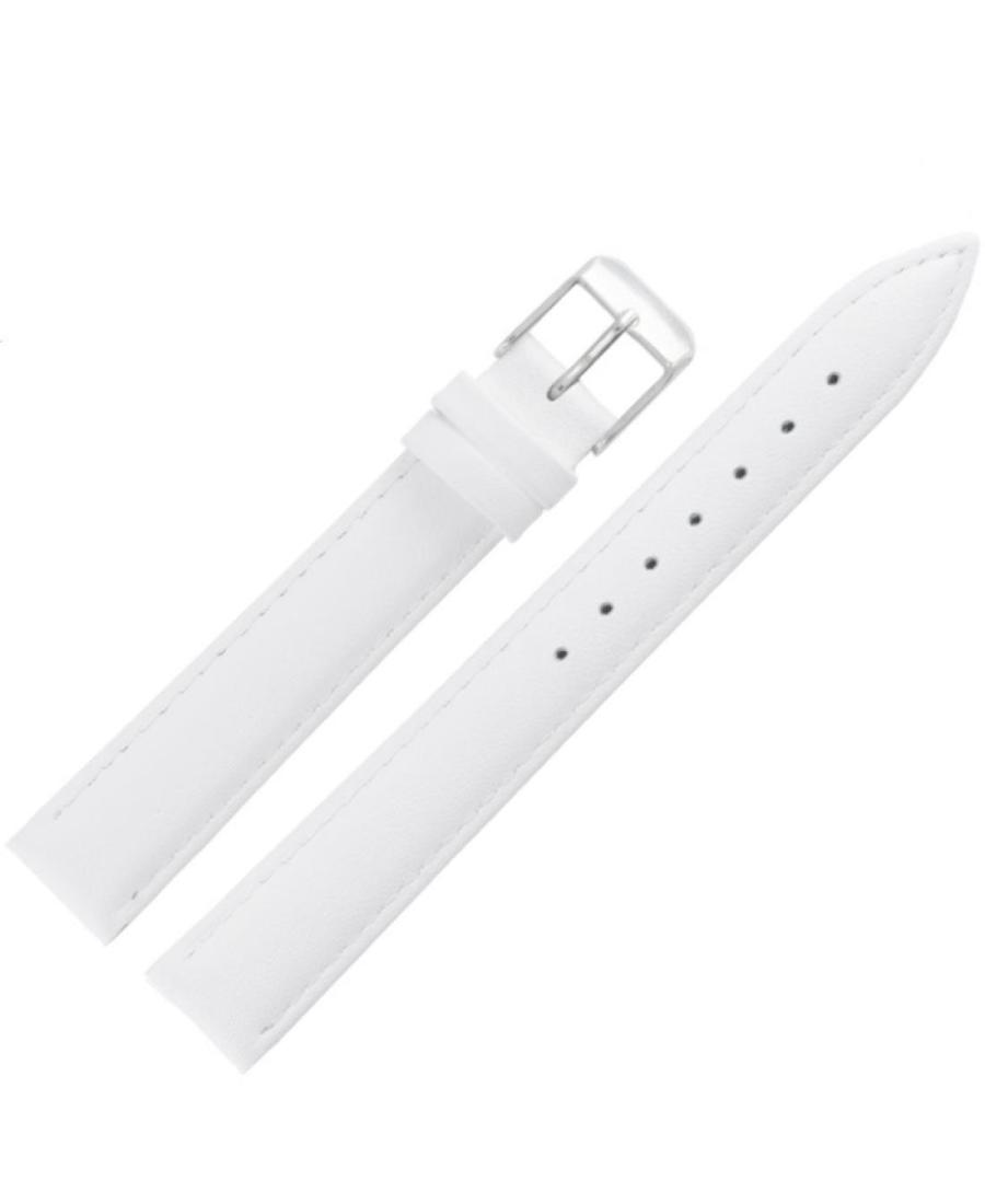 Watch Strap ACTIVE ACT.669.09.12.W Skóra Skórzany Biały 12 mm