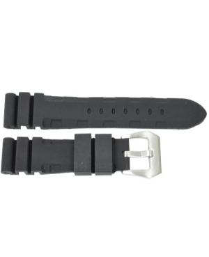 ACTIVE ACT.SL.JD1611.01.22.W strap Silicone Black Juoda 22 mm image 1