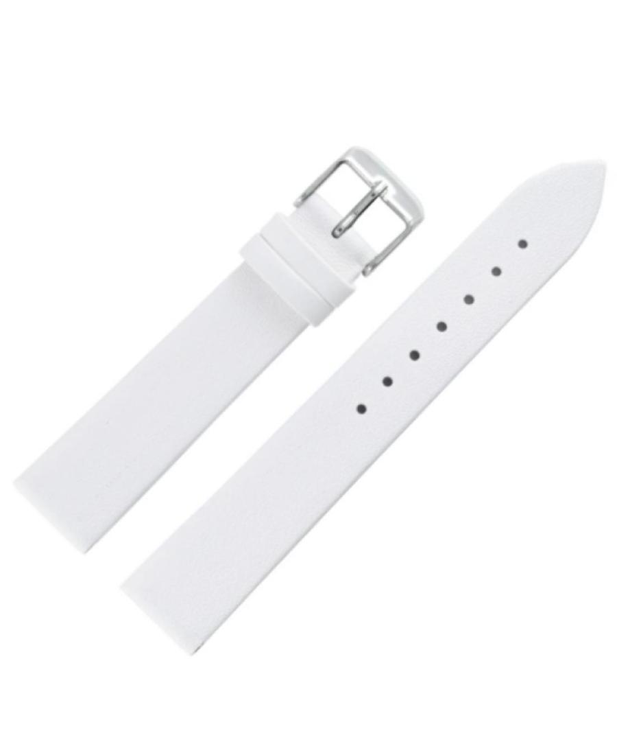 Watch Strap ACTIVE ACT.701.09.18.W Leather White Balta 18 mm