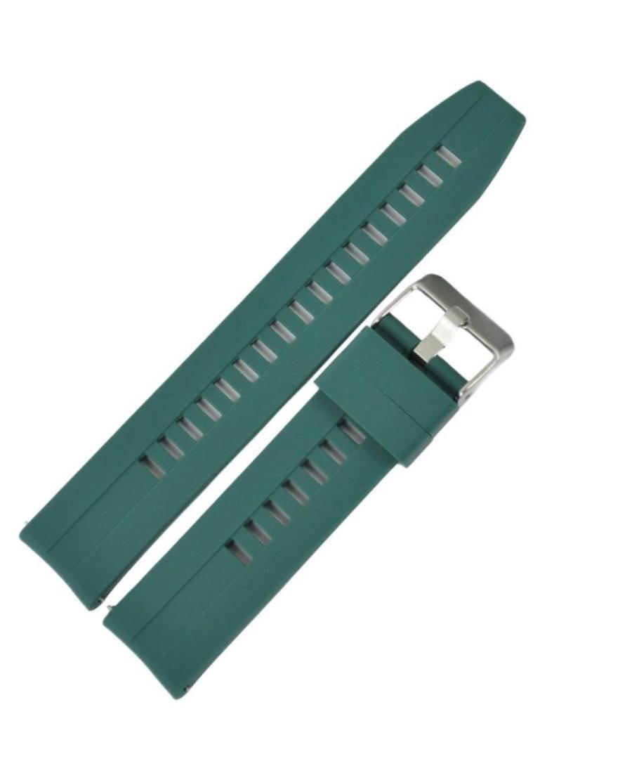 ACTIVE ACT.SL.JD467.11.20.W strap Silicone Green Zelená 20 mm