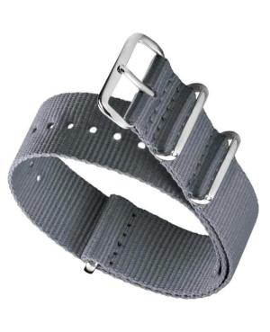 Nylon Watch Strap ACTIVE ACT.NYL.07.22.W Textile Gray 22 mm image 1
