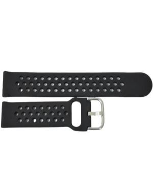 ACTIVE ACT.SL.JD1604.01.22.W strap Silicone Black Černá 22 mm image 1