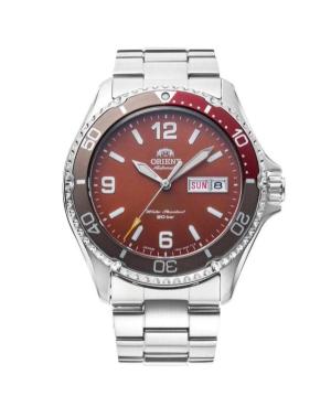 Men Sports Diver Japan Automatic Analog Watch ORIENT RA-AA0820R19B Rot Dial 42mm