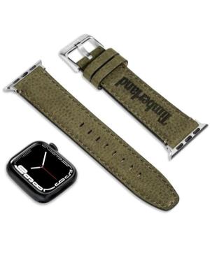 Ремешок для часов TIMBERLAND STRAP BARNESBROOK L GREEN LEATHER SS 22 mm Кожа Зелёный 22 мм изображение 7