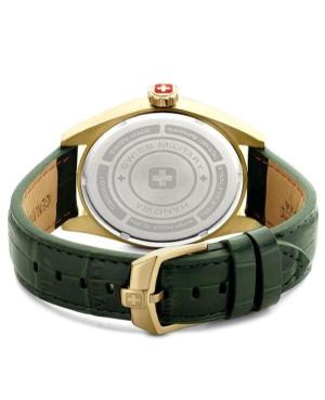 Vyriškas Klasikinis Swiss Kvarcinis Rodyklinis Watch SWISS MILITARY HANOWA SMWGB0000710 Žalia Dial 42mm image 6