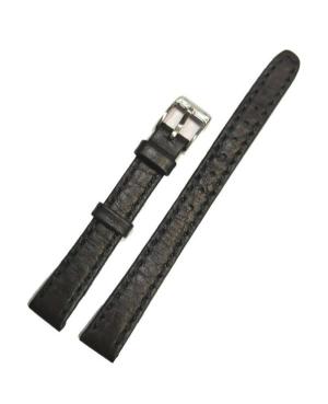Watch Strap CONDOR Camel Grain 623R.01.12.W Black Černá 12 mm