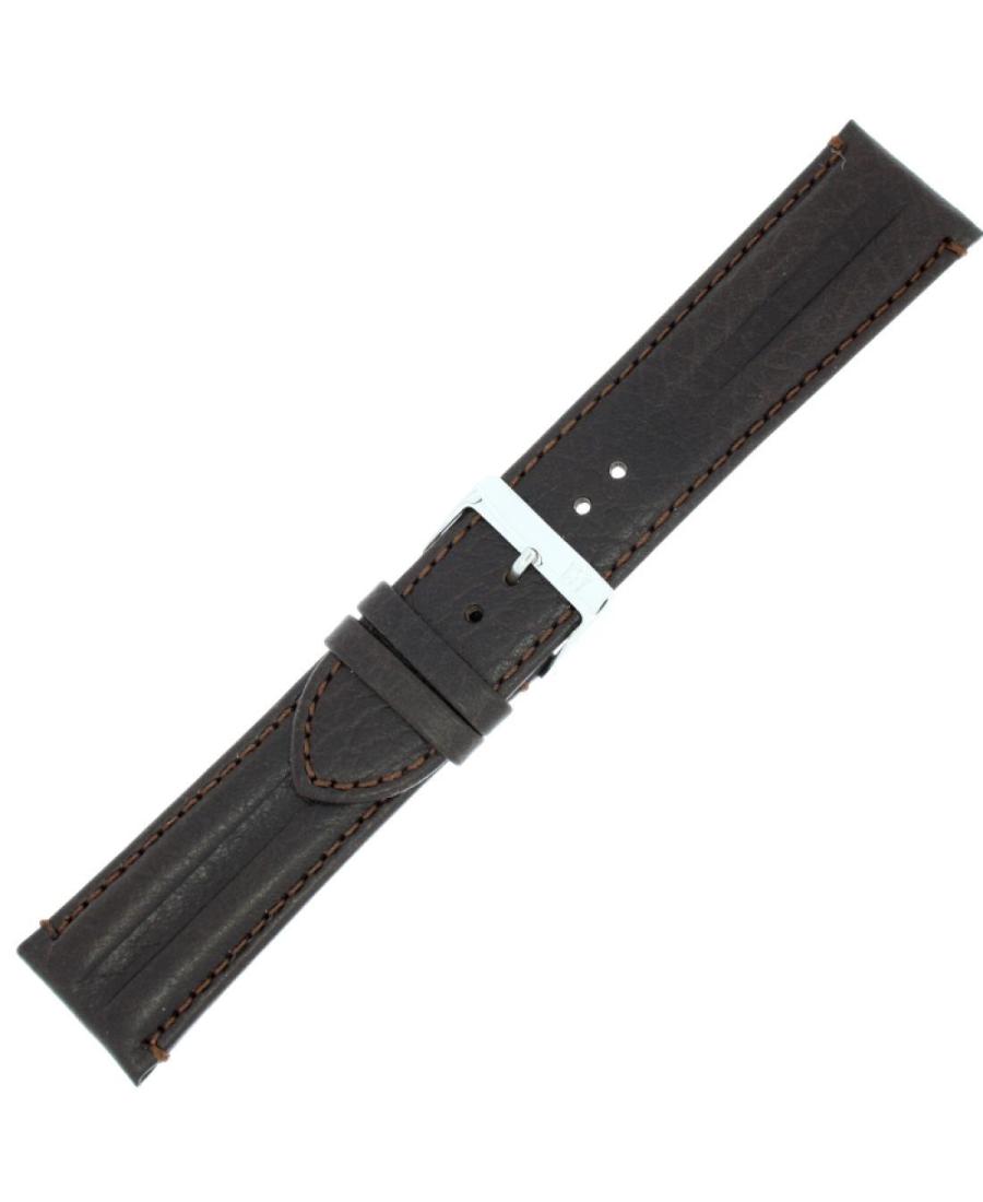Watch Strap Piero Magli 074003.20.W Brown Braun 24 mm