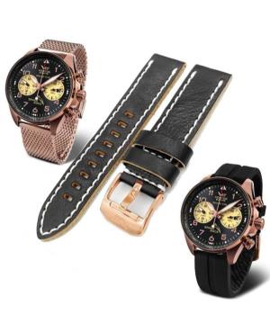 VOSTOK EUROPE VE-SPACE.01(WH).22.RG Чёрный 22 мм изображение 2