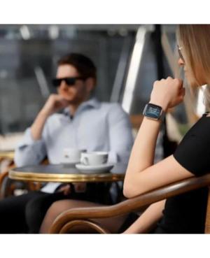 Moteriškas Su funkcijomis Sportinis Modernus (fashion) Kvarcinis Digital Watch GARETT GRC STYLE Silver steel Juodas Dial 41mm image 2