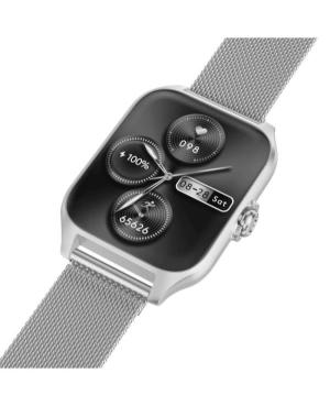 Men Fashion Sports Functional Smart watch Quartz Digital Watch GARETT GRC Activity 2 Silver matt Černá Dial image 7