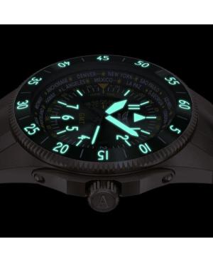 Men Classic Luxury Swiss Quartz Watch AVIATOR V.1.37.2.292.5.4 Black Dial 42.8mm image 8