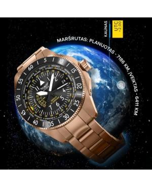 Men Classic Luxury Swiss Quartz Watch AVIATOR V.1.37.2.292.5.4 Black Dial 42.8mm image 15