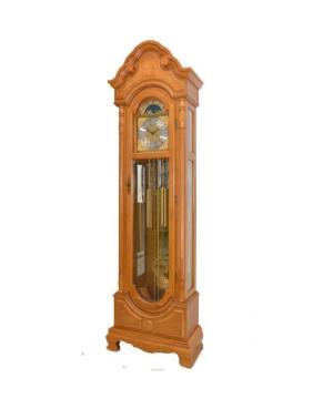 ADLER 10017O Grandfather Clock Mechanical Wood Oak image 3