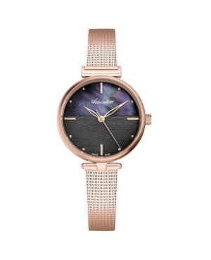 Women Classic Analog Fashion Klasické Swiss Quartz Watch ADRIATICA Mother of Pearl Dial A3737.919MQ