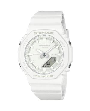 Men Sports Functional Diver Japan Quartz Digital Watch Timer CASIO GMA-P2100-7AER G-Shock White Dial 40mm