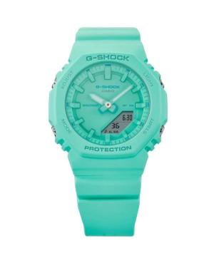 Women Functional Sports Diver Japan Quartz Analog Watch Alarm CASIO GMA-P2100-2AER G-Shock Blau Dial 40mm image 7