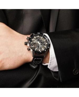 Men Fashion Klassisch Luxury Quartz Analog Watch Chronograph VOSTOK EUROPE 6S10-320E693 Multicolor Dial 47mm image 9