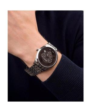 Men Classic Analog Klassisch Swiss Quartz Watch ADRIATICA Schwarz Dial 43mm A8309.5126QF image 4