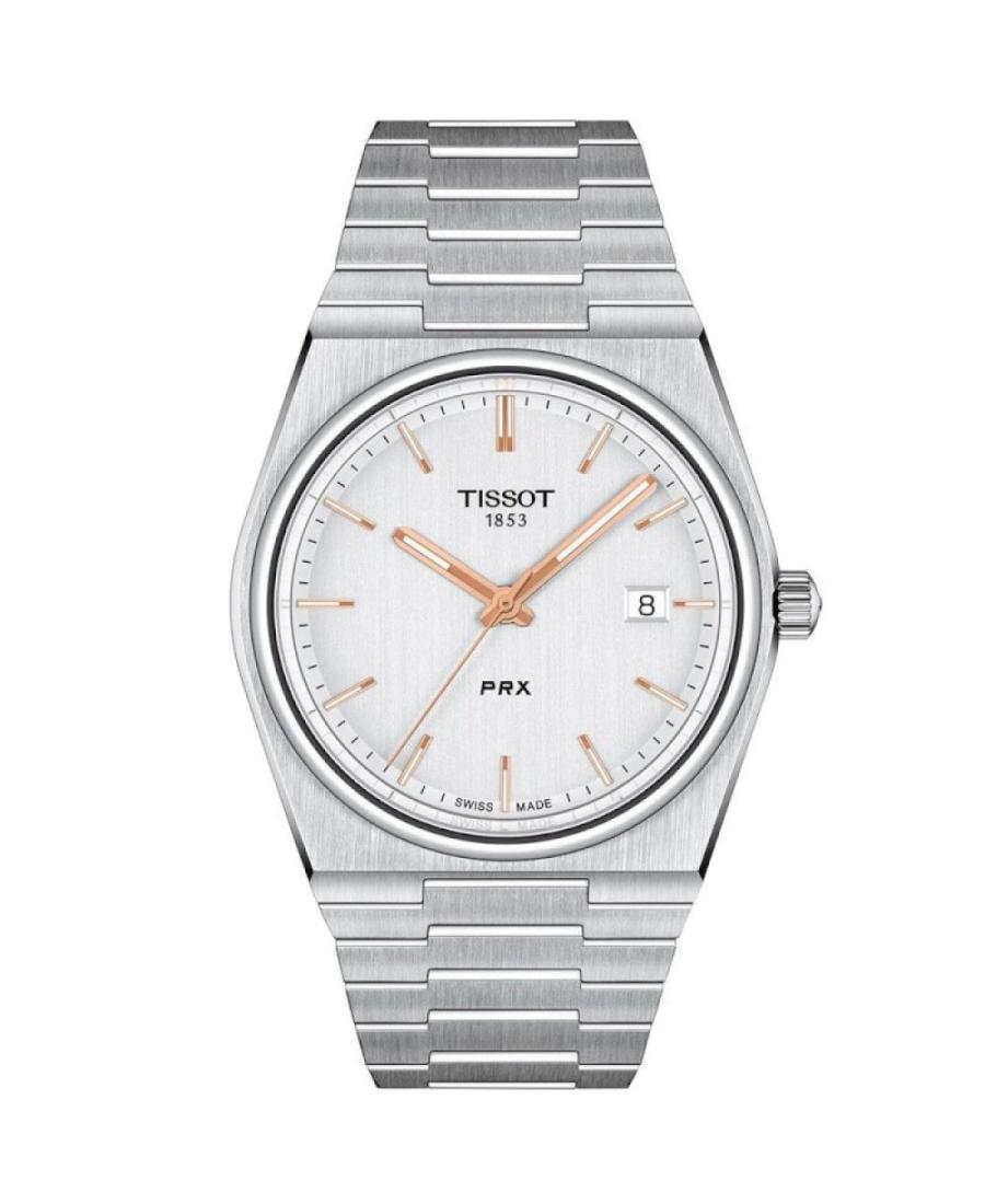 Mężczyźni klasyczny Szwajcar kwarcowy analogowe Zegarek TISSOT T137.410.11.031.00 Srebrna Wybierz 40mm