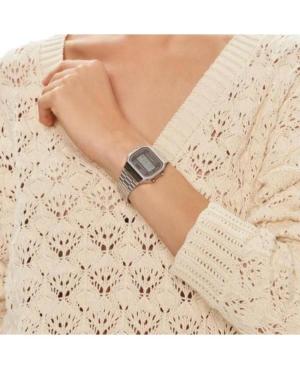 Men Fashion Functional Japan Quartz Digital Watch Alarm CASIO A168WA-5AYES Brown Dial 36.4mm image 4