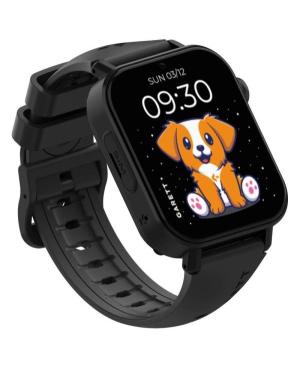 Zegarki dziecięce Garett Kids Rel 4G Black Funkcjonalny sportowy Smart Zegarek Moda GARETT kwarcowy Czarny Wybierz image 6