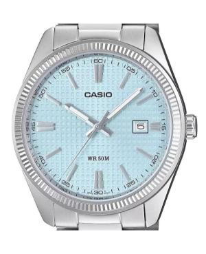 Men Classic Japan Quartz Analog Watch CASIO MTP-1302PE-2AVEF Blue Dial 38mm image 7